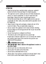 Preview for 10 page of Jata electro SW551 Instructions For Use Manual