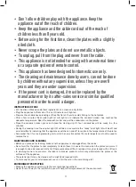 Preview for 11 page of Jata electro SW551 Instructions For Use Manual