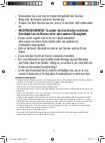 Preview for 16 page of Jata electro XL Instructions For Use Manual