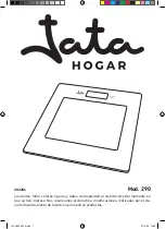 Jata hogar 290P Manual preview