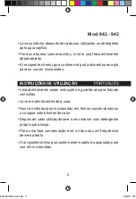 Preview for 3 page of Jata hogar 942 Instructions For Use Manual