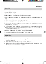 Preview for 5 page of Jata hogar AC57 Instructions For Use Manual