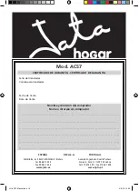 Preview for 16 page of Jata hogar AC57 Instructions For Use Manual