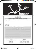 Preview for 4 page of Jata hogar BC4 Quick Start Manual