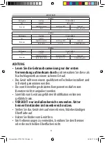 Preview for 13 page of Jata CC703 Instructions Of Use