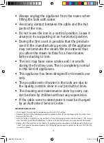 Preview for 12 page of Jata CP820 Instructions For Use Manual