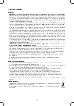 Предварительный просмотр 21 страницы Jata CV623 Instructions Of Use