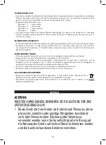 Preview for 16 page of Jata JCAE5422 Instructions Of Use