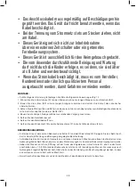 Preview for 20 page of Jata JEBQ1002 Instructions For Use Manual