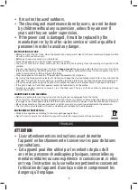 Preview for 9 page of Jata JEGR1595 Instructions For Use Manual