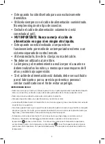 Preview for 5 page of Jata JEGR2851 Instructions For Use Manual