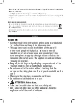 Preview for 9 page of Jata JEGR2851 Instructions For Use Manual