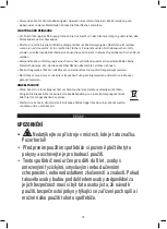 Preview for 19 page of Jata JEGR2851 Instructions For Use Manual