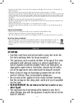 Preview for 11 page of Jata JVTE4235 Instructions For Use Manual