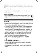 Preview for 7 page of Jata MOST3540 Instructions For Use Manual