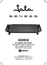 Jata SENSES JEGR0550 Instructions For Use Manual preview