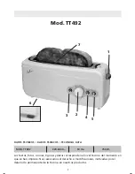 Предварительный просмотр 2 страницы Jata TT492 Instructions For Use Manual