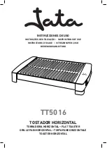 Jata TT5016 Instructions For Use Manual preview