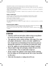 Preview for 8 page of Jata TT5016 Instructions For Use Manual