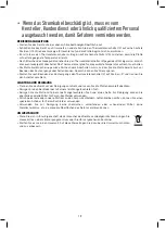 Preview for 19 page of Jata V141 Instructions For Use Manual