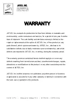 Preview for 4 page of Jatco J-5000cx Service Manual