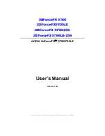 Jaton 3DForceFX5700-256DE User Manual preview