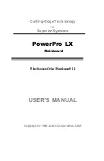 Jaton PowerPro LX User Manual preview