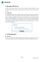 Preview for 9 page of Jatontec JT6300D Administrator User Manual