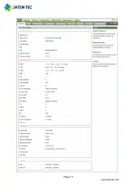 Preview for 10 page of Jatontec JT6300D Administrator User Manual