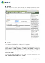 Preview for 13 page of Jatontec JT6300D Administrator User Manual