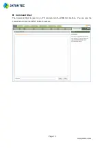 Preview for 15 page of Jatontec JT6300D Administrator User Manual