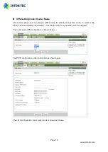 Preview for 18 page of Jatontec JT6300D Administrator User Manual