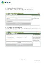 Preview for 20 page of Jatontec JT6300D Administrator User Manual