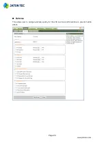 Preview for 24 page of Jatontec JT6300D Administrator User Manual