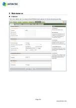 Preview for 30 page of Jatontec JT6300D Administrator User Manual