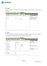 Preview for 32 page of Jatontec JT6300D Administrator User Manual