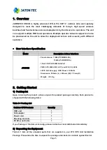 Preview for 5 page of Jatontec JT8500D Administrator User Manual