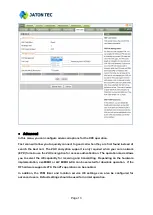 Preview for 13 page of Jatontec JT8500D Administrator User Manual