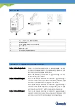 Предварительный просмотр 3 страницы Jauch JES2400WHA User Manual