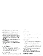 Preview for 6 page of Java wsd18-060 Operating Instructions Manual