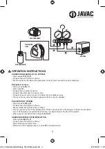 Preview for 3 page of JAVAC EL75300 Safety Instructions & Operation Manual