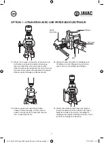 Предварительный просмотр 6 страницы JAVAC JAV-1034 Safety Instructions & Operation Manual