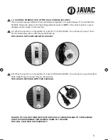 Preview for 5 page of JAVAC XTR-ALTIMA A2L Safety Instructions & Operation Manual