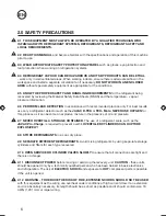 Preview for 6 page of JAVAC XTR-ALTIMA A2L Safety Instructions & Operation Manual