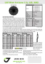 Preview for 2 page of Javad 99-587303-01 Instructions