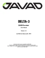 Предварительный просмотр 1 страницы Javad DELTA-3 User Manual