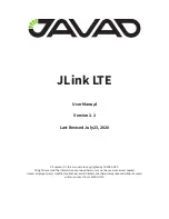 Javad JLink LTE User Manual preview