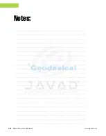 Preview for 12 page of Javad Maxor Operator'S Manual