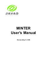 Preview for 1 page of Javad MINTER User Manual