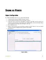 Предварительный просмотр 3 страницы Javad SIGMA Configuration Example